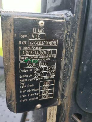 Tractor agrícola - Claas - arion 630