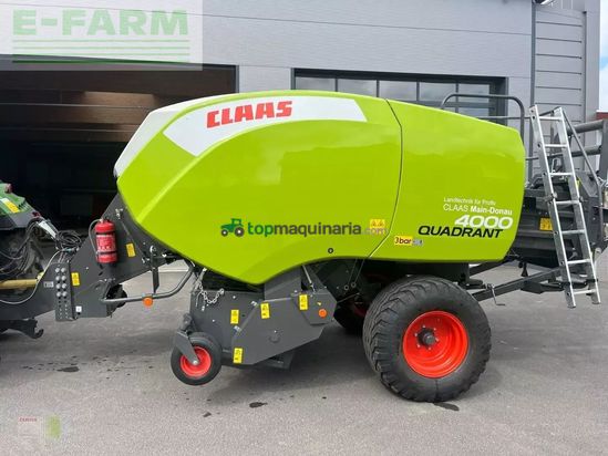 Empacadora gigant - Claas - quadrant 4000
