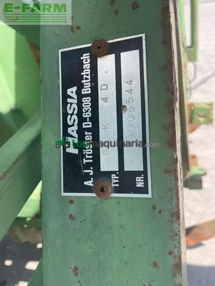 Cosechadora - arrancadora de patata - Hassia - glk 4d