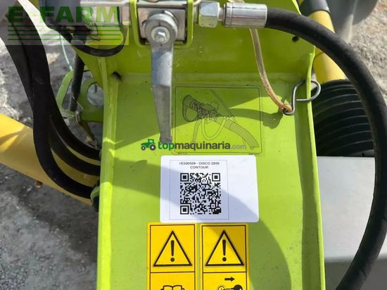 Cortacésped manual - Claas - disco 2800 contour