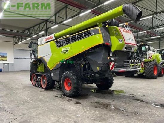 Cosechadora de Cereal - Claas - lexion 5500 terra trac