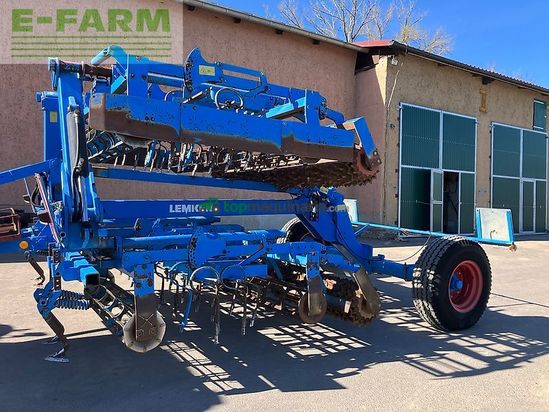 Combinado de siembra - Lemken - kompaktor k 600 a *güttler prismenwalze*