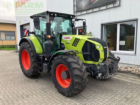 Tractor agrícola - Claas - arion 650 hexashift cis