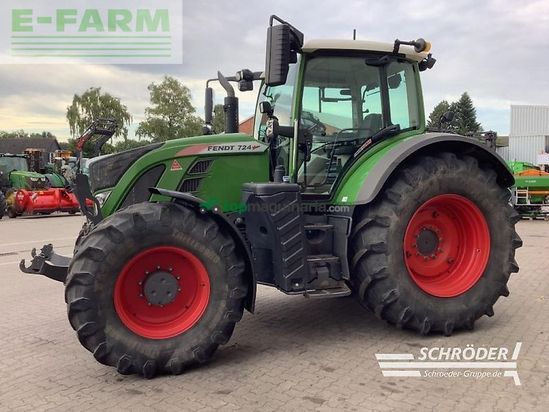 Tractor agrícola - Fendt - 724 vario s4 profi plus ProfiPlus