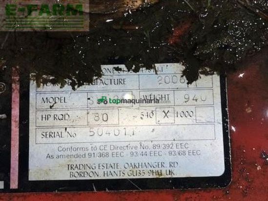 Cosechadora de Cereal -  - WESSEX 2.8 FLAIL TOPPER