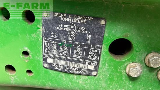Tractor agrícola - John Deere - 6195m