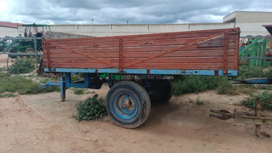 Remolque agrícola de 1 eje de 3250x1800x500