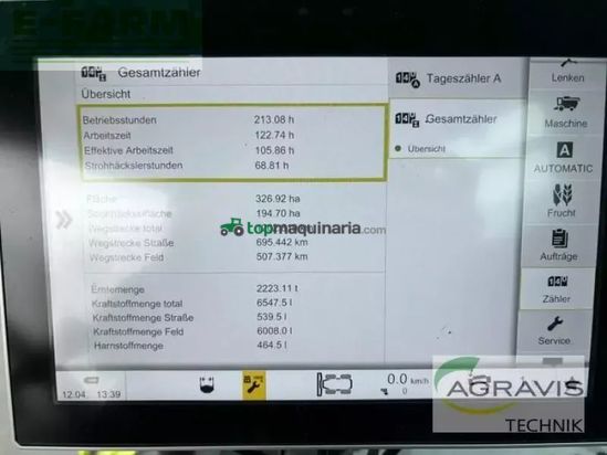 Cosechadora de Cereal - Claas - trion 730