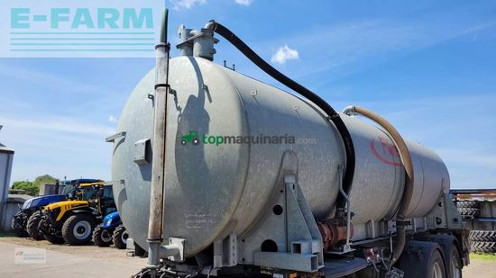 Equipamiento / accesorio - Fliegl - güllezubringer mit krone fahrgestell