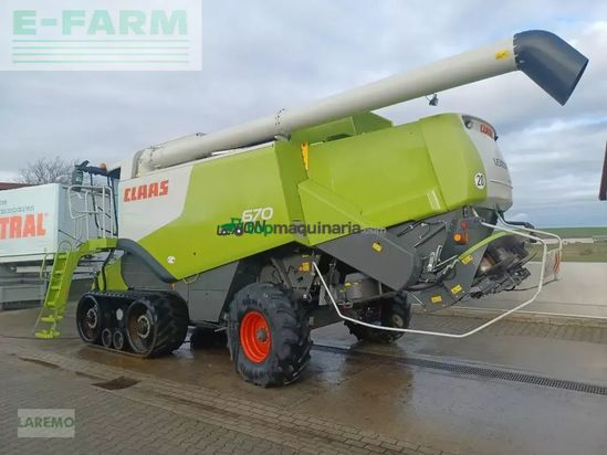 Cosechadora de Cereal - Claas - lexion 670 tt terratrac v 900