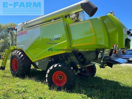 Cosechadora de Cereal - Claas - tucano 560 aps hybrid