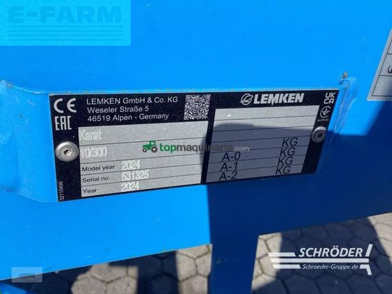Cultivador - Lemken - karat 10/300