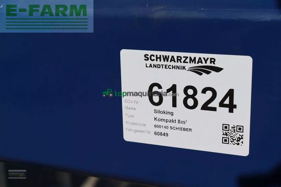 Remolqu esparcidor - Siloking - kompakt 8m³