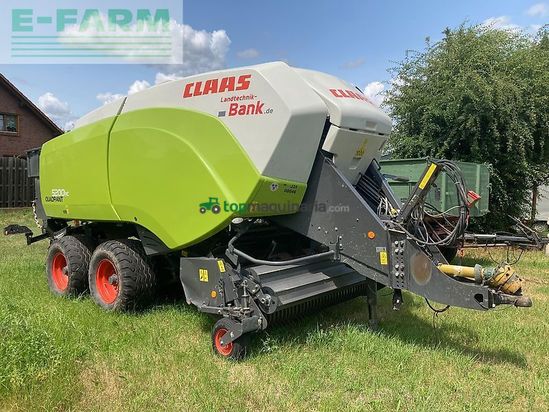 Empacadora gigant - Claas - quadrant 5200 rc