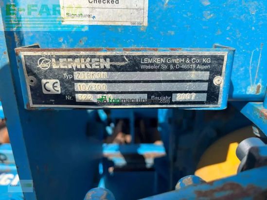 Combinado de siembra - Lemken - solitär 9-300 / zirkon 10-300