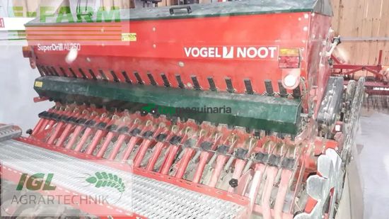Combinado de siembra - Vogel & Noot - superdrill a250 + frandet fz250