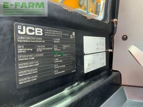 Telescopica - JCB - tm420s pivot steer telehandler (st26682)