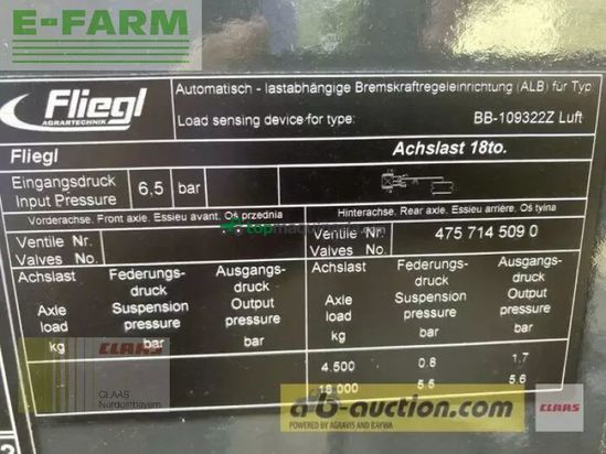 Remolqu agrícola - Fliegl - hkl 22 tandem-abrollkipper