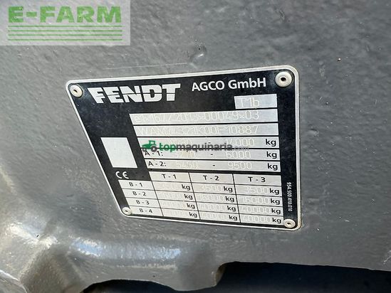 Tractor agrícola - Fendt - 724 profi plus tractor (st27635)