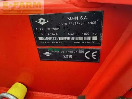 Henificador - Kuhn - gf7902