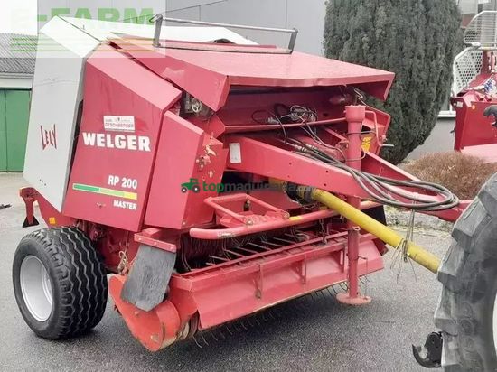 Empacadora gigant - Welger - / lely rp 200 master rundballenpresse
