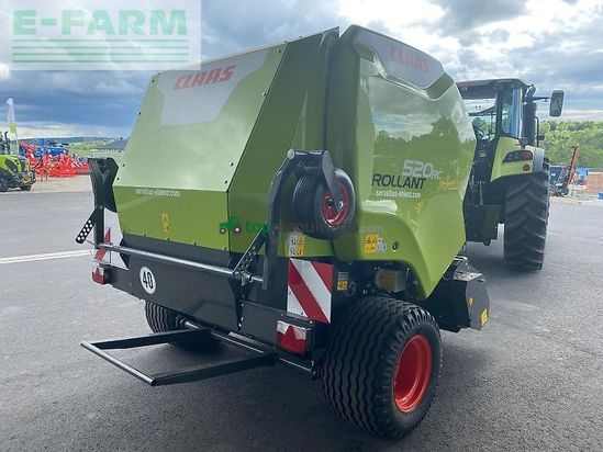 Empacadora gigant - Claas - rollant 520 rc neu - lagermaschine -