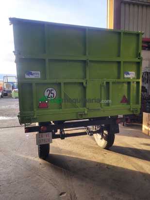 Remolque  agrícola Tanis 12500kgs