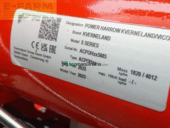 Sembradora - Kverneland - e-drill