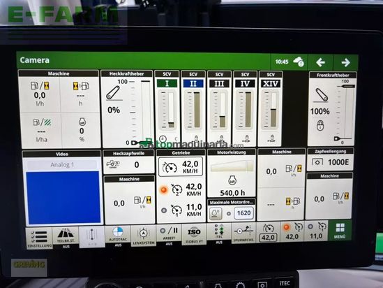 Tractor agrícola - John Deere - 6r185 *garantieverlängerung*