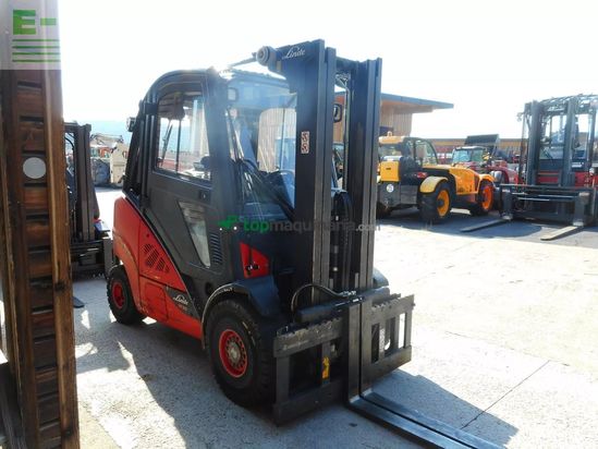 Elevadora - Linde - h35d-02 evo triplex + ss + 4. kreis + klima