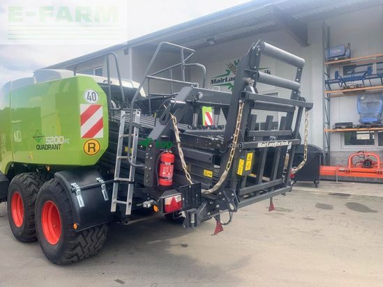 Empacadora gigant - Claas - quadrant 5200 fc