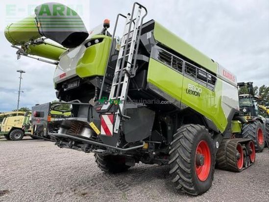 Cosechadora de Cereal - Claas - lexion 8800 terra trac