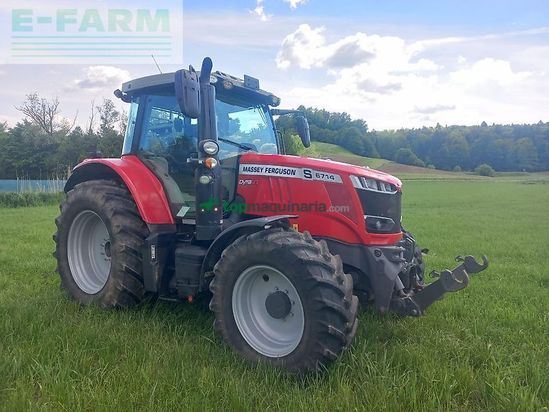 Tractor agrícola - Massey Ferguson - mf 6714 s dyna-vt