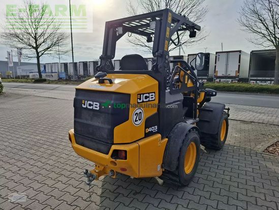 Minicargadora - JCB - 403 plus mit klappdach
