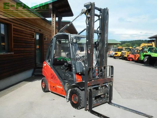 Elevadora - Linde - h25d-01 mit seitenschieber + zinkenverstellung +