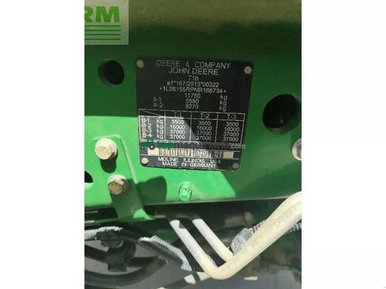 Tractor agrícola - John Deere - 6r 155