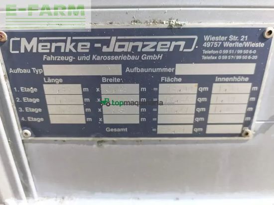 Remolqu agrícola - Menke - janzen vtw 18