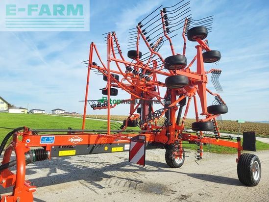 Henificador - Kuhn - ga7501+ 2-kreisel-mittelschwader