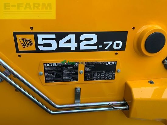 Minicargadora - JCB - 542-70 agri xtra telehandler (st25428)
