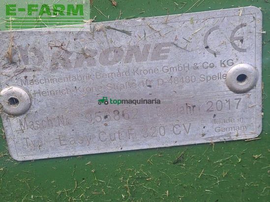 Cortacésped manual - Krone - USED EASYCUT F320C