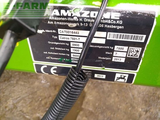 Grada de disco - Amazone - catros 7501-t