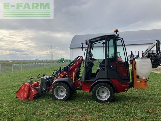 Minicargadora - Weidemann - 1190e elektro hoflader