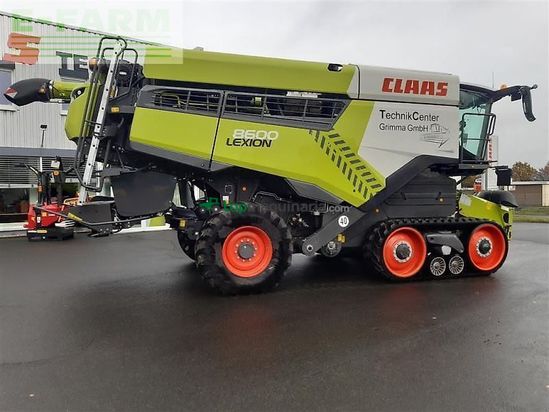 Cosechadora de Cereal - Claas - mähdr. lexion 8600tt + v1080