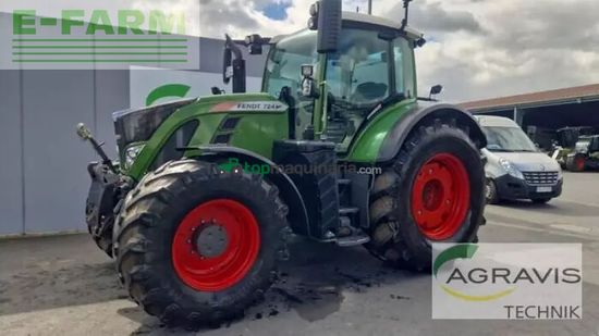 Tractor agrícola - Fendt - 724 vario s4 profi plus