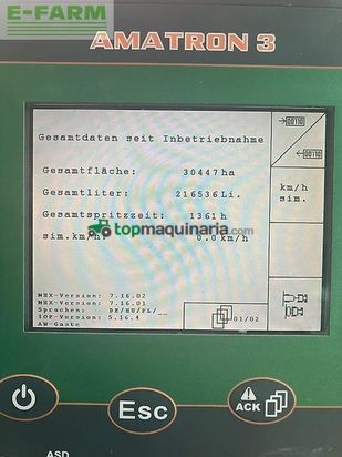Atomizador - Amazone - ux5200