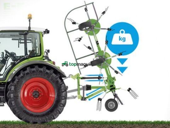 Henificador - Fendt - twister 6606 dn