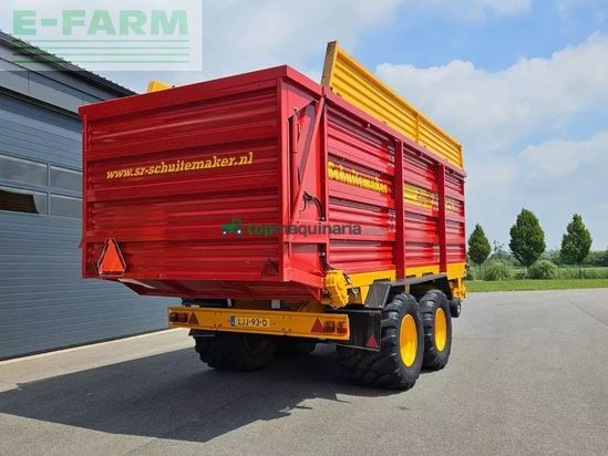 Remolqu agrícola - Schuitemaker - rapide 135 opraapwagen/silagewagen