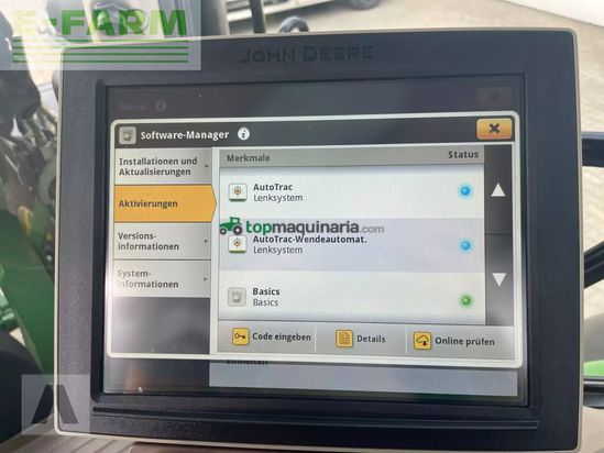 Tractor agrícola - John Deere - 6r185 6 r185 mit fl