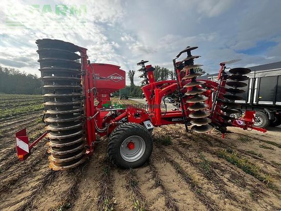 Grada de disco - Kuhn - discolander xm 40 + sh 402