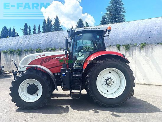 Tractor agrícola - Steyr - 6240 cvt hi-escr profi